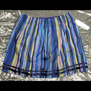 Calvin Klein Blue Lapis Skirt